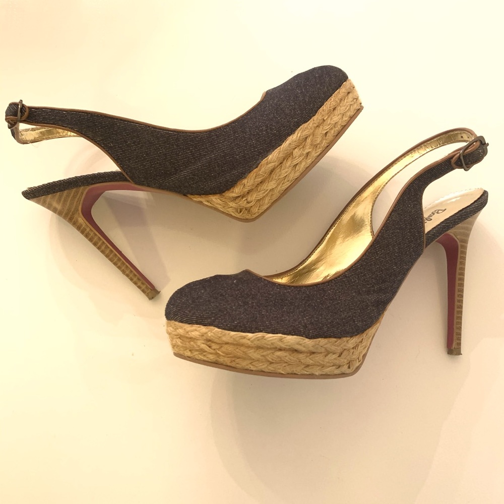 Barbie by Town Shoes 4.5 inch platform heels